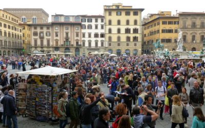 Toerisme in Florence: hollen of stilstaan